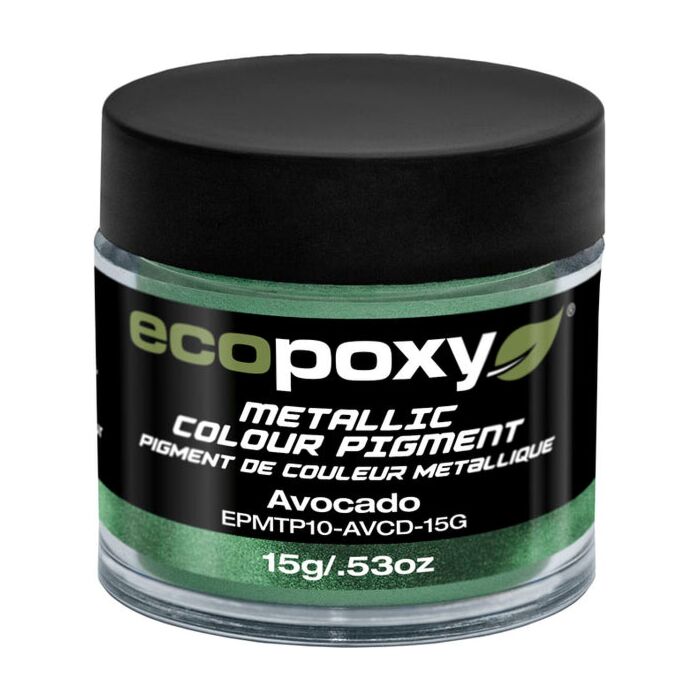 EcoPoxy 15 g Powder Avocado Metallic Color Pigment