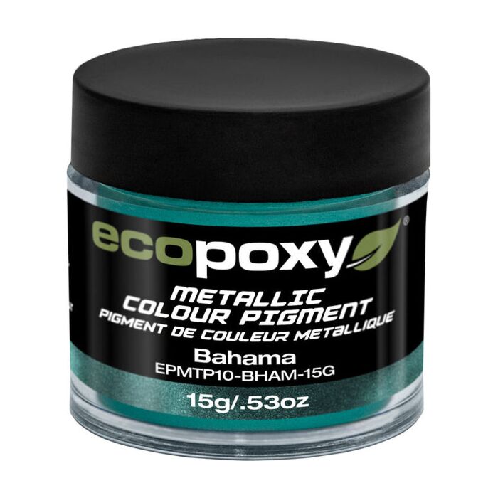 EcoPoxy 15 g Powder Bahama Metallic Color Pigment