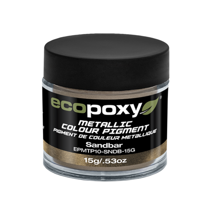 EcoPoxy 15 g Powder Sandbar Metallic Color Pigment