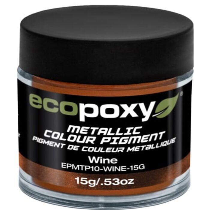 EcoPoxy 15 g Powder Wine Metallic Color Pigment
