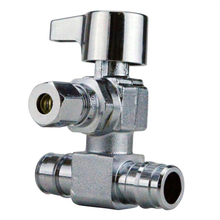 Apollo® Tee 1/2 x 1/2 x 1/4 in PEX x PEX x OD Pipe Tee