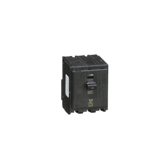 Square D QO 15 Amp 3-Pole 240V Plug-in Circuit Breaker