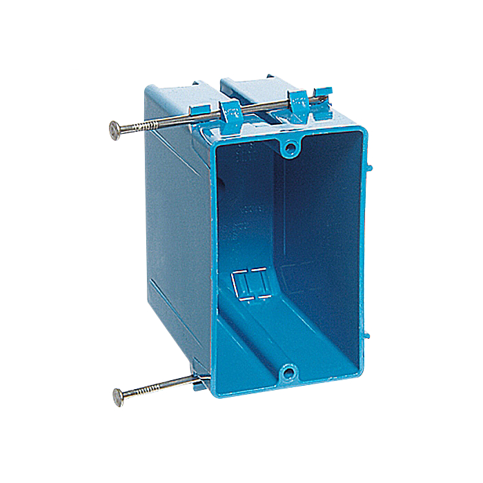 Thomas & Betts TB B122A-UPC 1G SW BOX W/NAILS