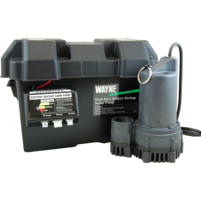 Wayne WAYNE ESP25 12 Volt Basement Back Up System