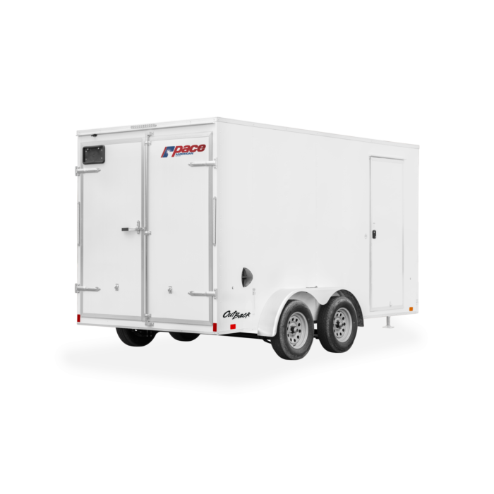 Pace American Outback DLX 12' Enclosed Cargo Trailer