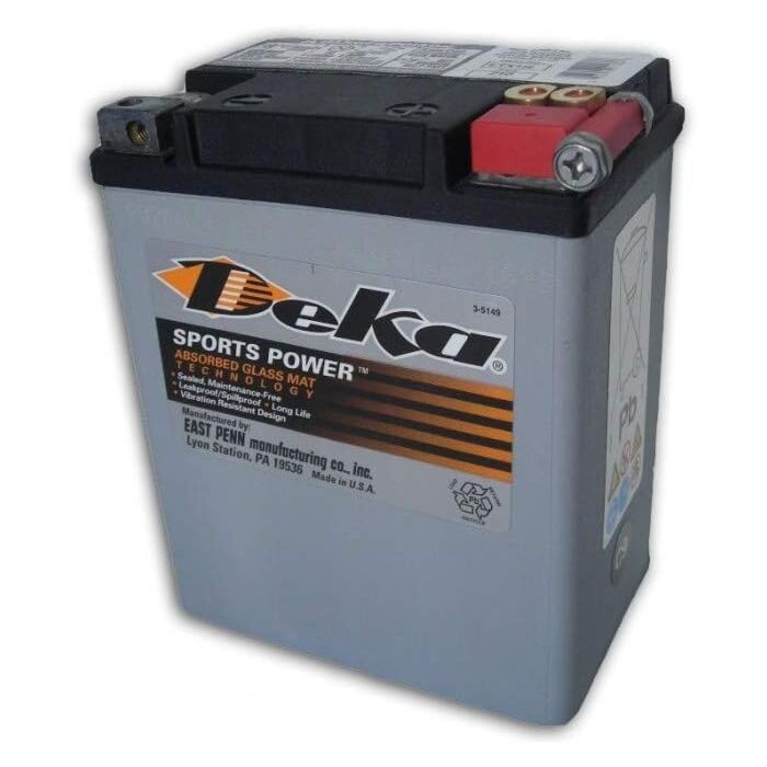 Deka 14 Ah 12 V 6-9/16 in Battery