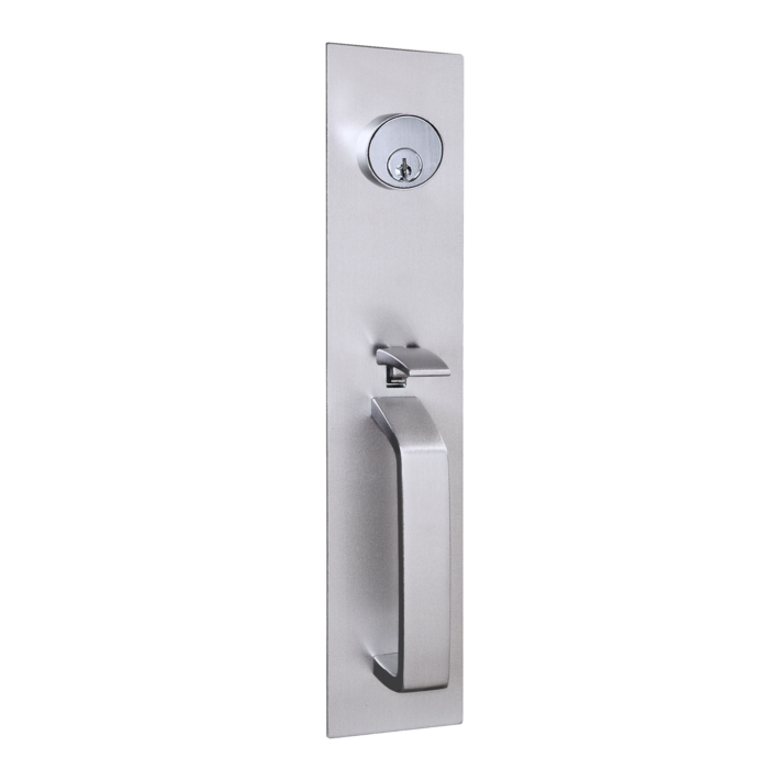 Tell 14-5/8 in 2-5/8 in 1-3/4 in Exterior Thumbpiece Trim