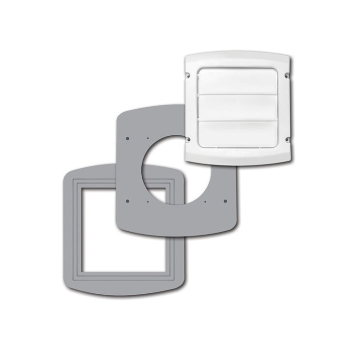 Dundas Jafine EzFix Replacement Vent Cap And Gasket Kit (White)
