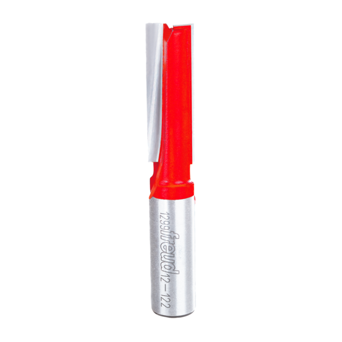 Freud Tools 1/2" (Dia.) Double Flute Straight Bit (Eclipse Grind)