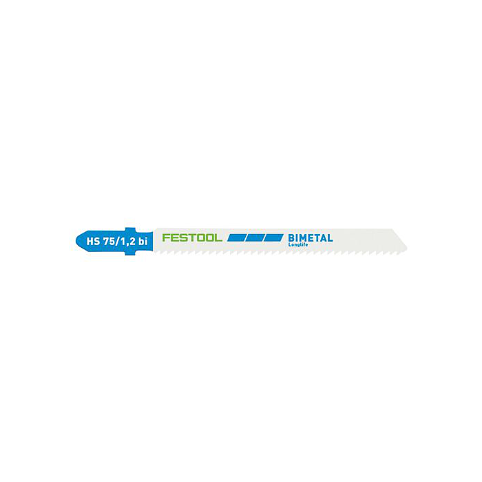 Festool Jigsaw blade HS 75/1,2 BI/5 METAL STEEL/STAINLESS STEEL