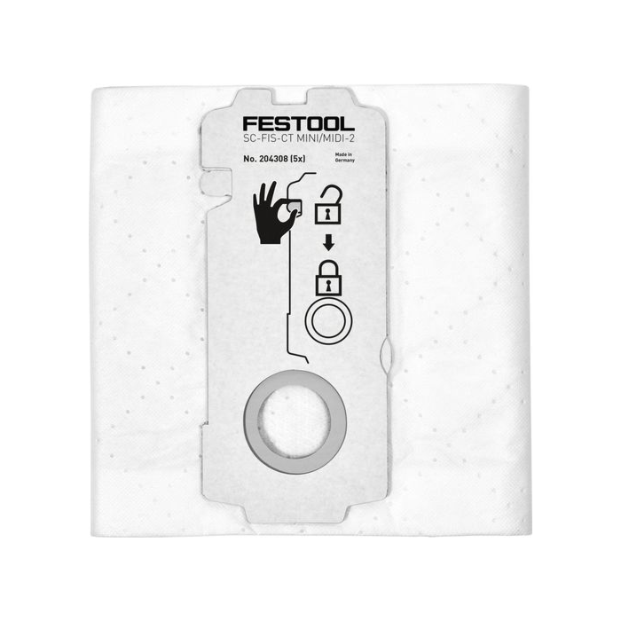 Festool SELFCLEAN Filter Bag SC-FIS-CT MINI/MIDI-2/5/CT15