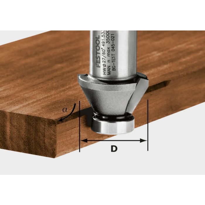 Festool HW 45°-OFK 500 Chamfer Cutter