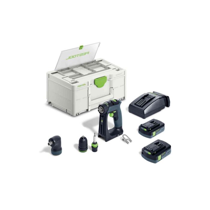 Festool Cordless Drill CXS 18 HPC 4,0 I-Set