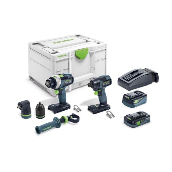 Festool Screwdriver and drill bit set TID 18 HPC I-Set TPC 18/4