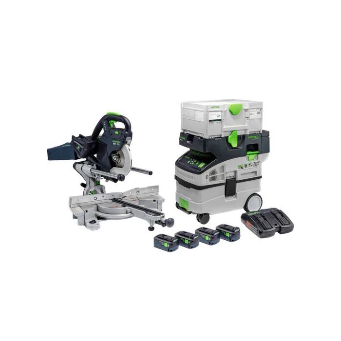 Festool Miter Saw 18V Combo Vac Kit