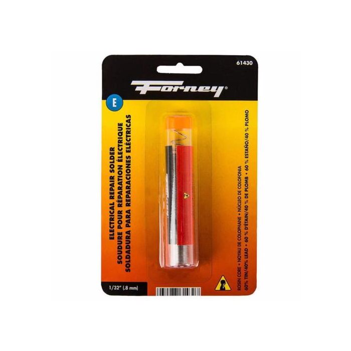 Forney 0.3 oz 1/32 in Silvery White Rosin Core Electrical Repair Solder Wire