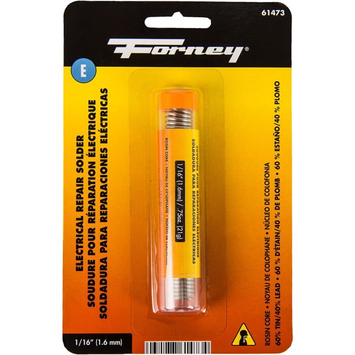 Forney 1 oz 1/16 in Silvery White Rosin Core Electrical Repair Solder Wire