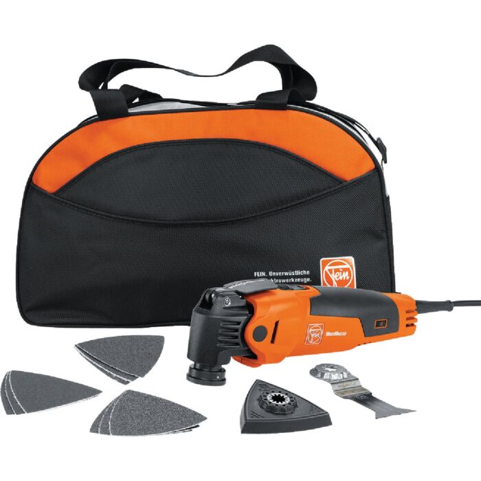 FEIN Tools Fein Multi Master 500 Start Q 2.9-Amp Oscillating Tool Kit, FMM350QSL