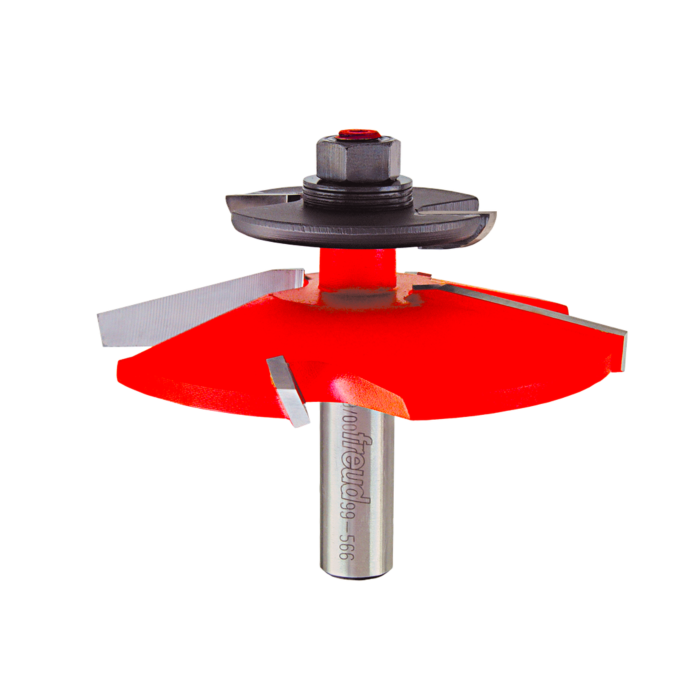 Freud Tools 3-1/2" (Dia.) Raised Panel Bit w/Backcutters (Quadra-Cut)