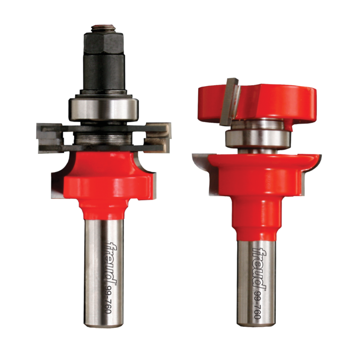 Freud Tools 1-11/16" (Dia.) Premier Adjustable Rail & Stile Bit - Round Over