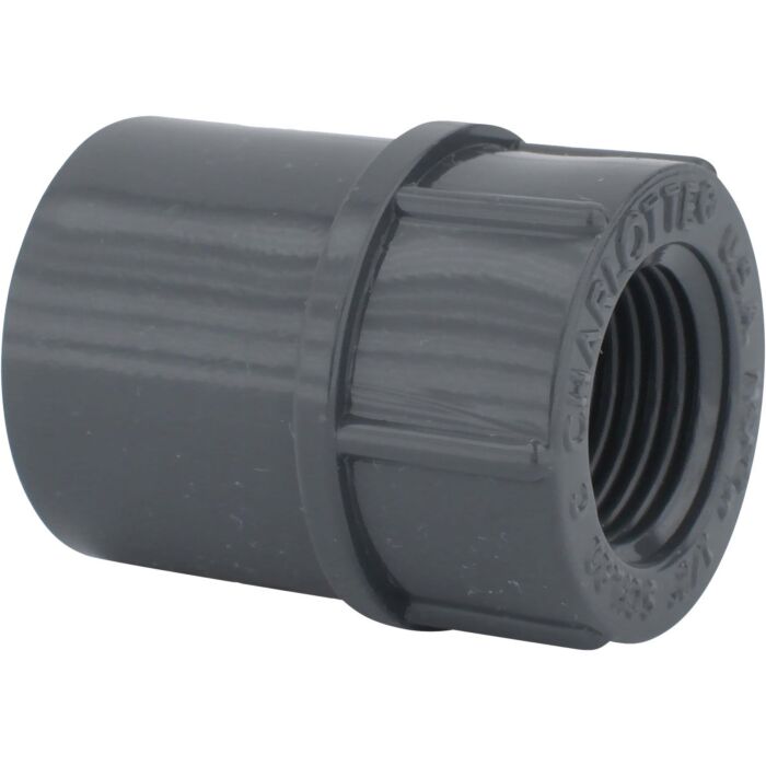Charlotte Pipe 1/2 In. Schedule 80 Female PVC Adapter