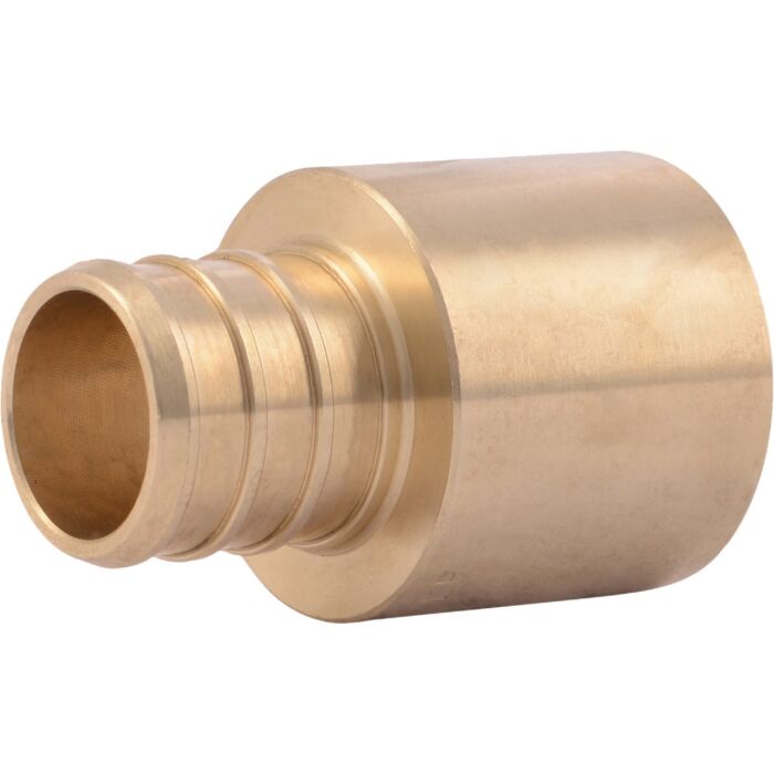 SHARKBITE SharkBite 3/4 In. Female Sweat x 3/4 In. CF Brass PEX Adapter
