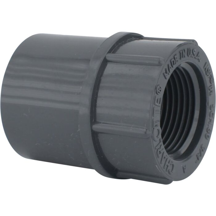 Charlotte Pipe 3/4 In. Schedule 80 Female PVC Adapter