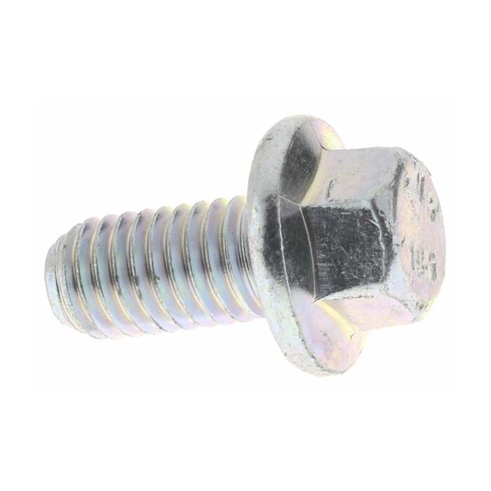 ICS 3/8"-16 x 3/4" Flange Bolt, Coarse Thread, Zinc