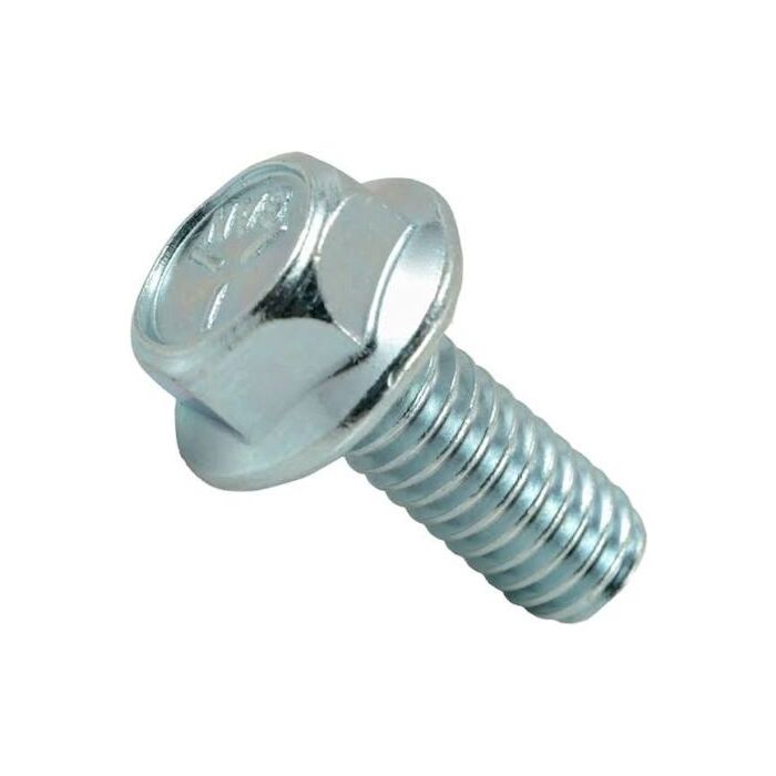 ICS 5/16"-18 x 3/4" Flange Bolt, Coarse Thread, Zinc