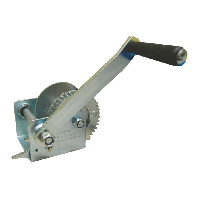 Fehr Bros 800 lb Steel Zinc Plated Hand Winch