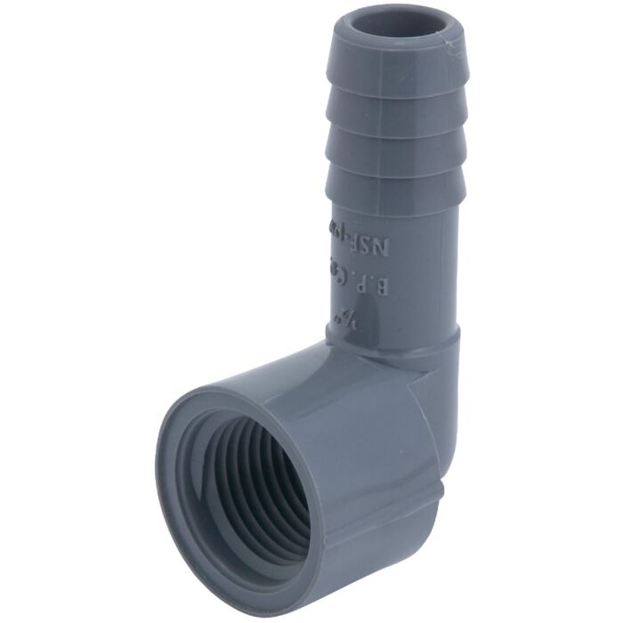 Plumbeeze 1/2" x 1/2" FPT ELBOW -PVC