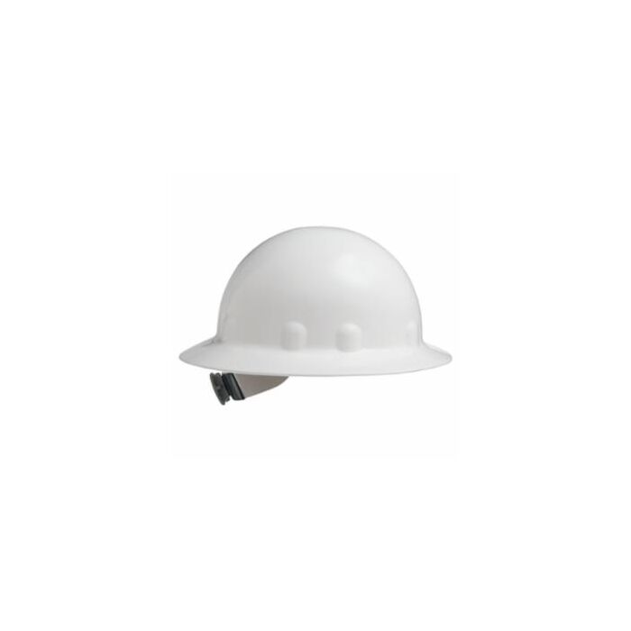 Fibre-Well by Honeywell E2RW01A000 Cap Style Superlectric Thermoplastic White E1 Full Brim Hard Cap
