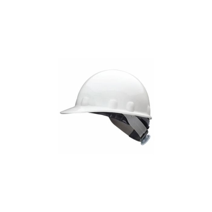 Fibre-Well by Honeywell E2SW01A000 Cap Style Superlectric Thermoplastic White E1 Full Brim Hard Cap