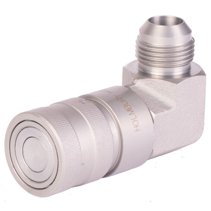 Holmbury 3/4 in JIC x Female 5075 psi Flat Face Hydraulic Coupling