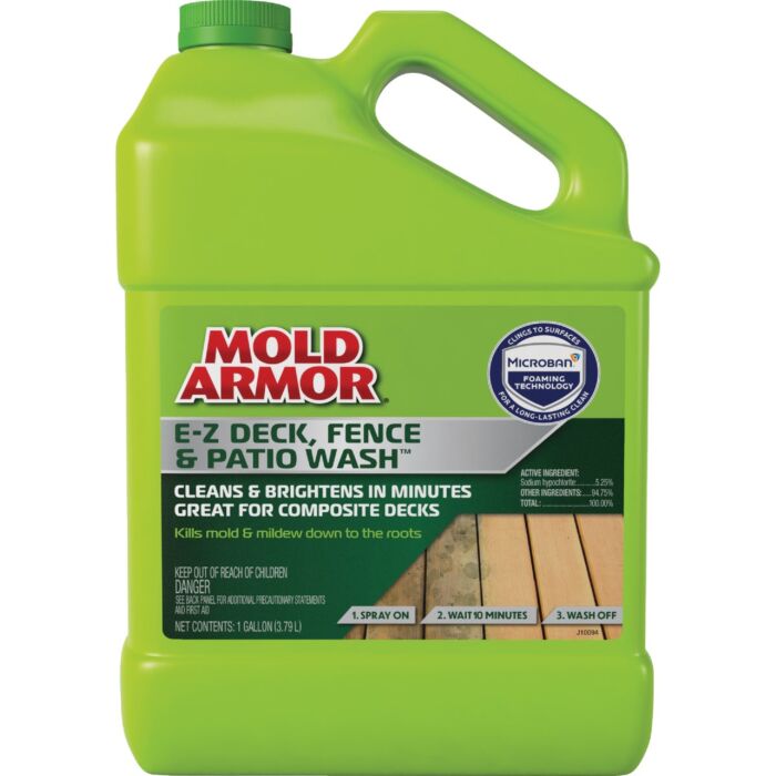 Mold Armor E-Z Deck, Fence, & Patio Wash w/ Microban - 1 gal