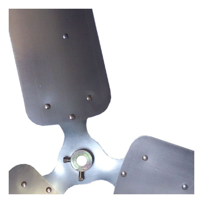 Schaefer Ventilation 22 deg Steel Galvanized Fan Blade