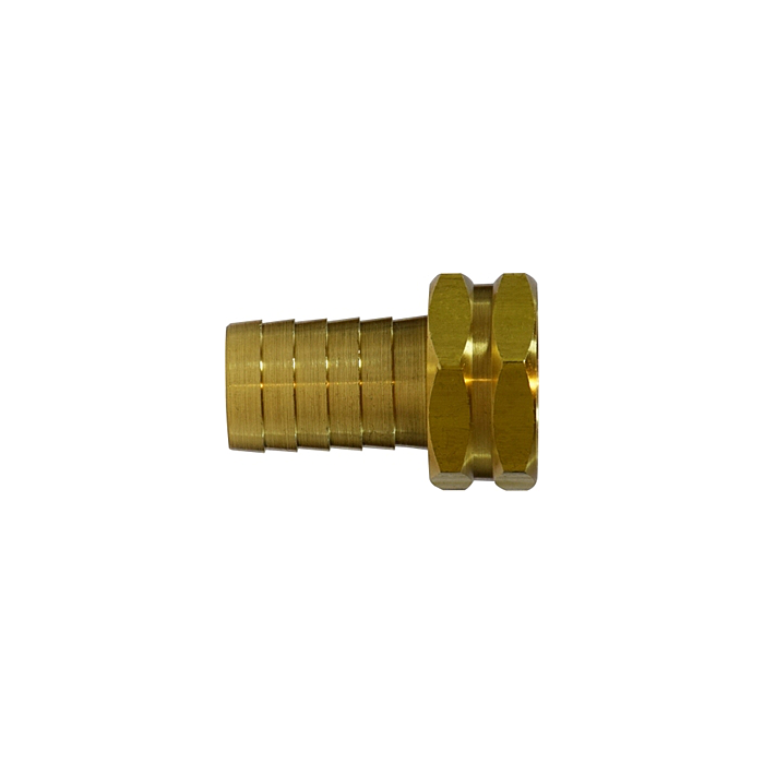1 X 1 HOSE BARB X FEMALE GARDEN HOSE SWIVEL ADAPTER