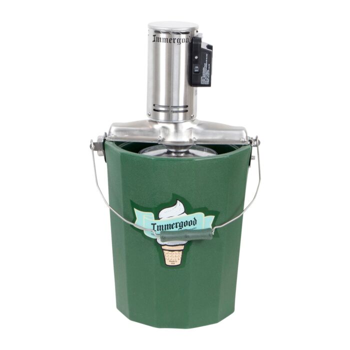 Immergood 6 qt Battery Powered Ice Cream Freezer