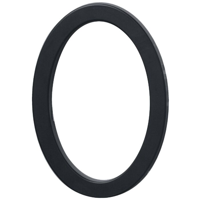 HY-KO Hy-Ko Architectural Series 6 In. Satin Black House Number Zero