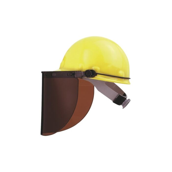 Fibre-Metal® by Honeywell 0.271 in L x 0.196 in W x 0.143 in H Plastic Gray Dielectric Insulating Faceshield Hat Adapter