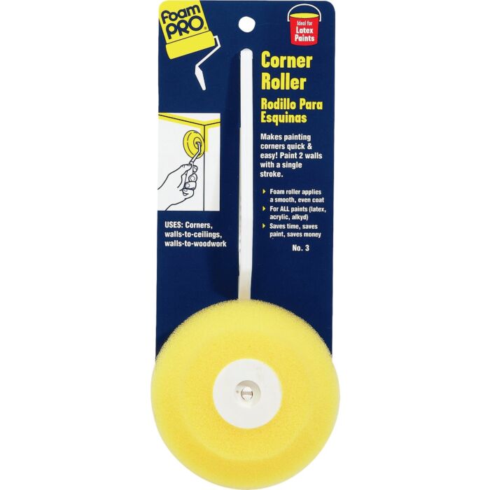 FoamPro Foam Corner Paint Roller - 4 in.
