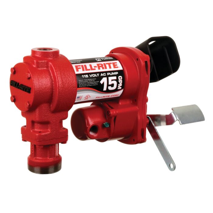 Fill-Rite 115 VAC 15 gpm 1 in Heavy Duty Fuel Transfer Pump