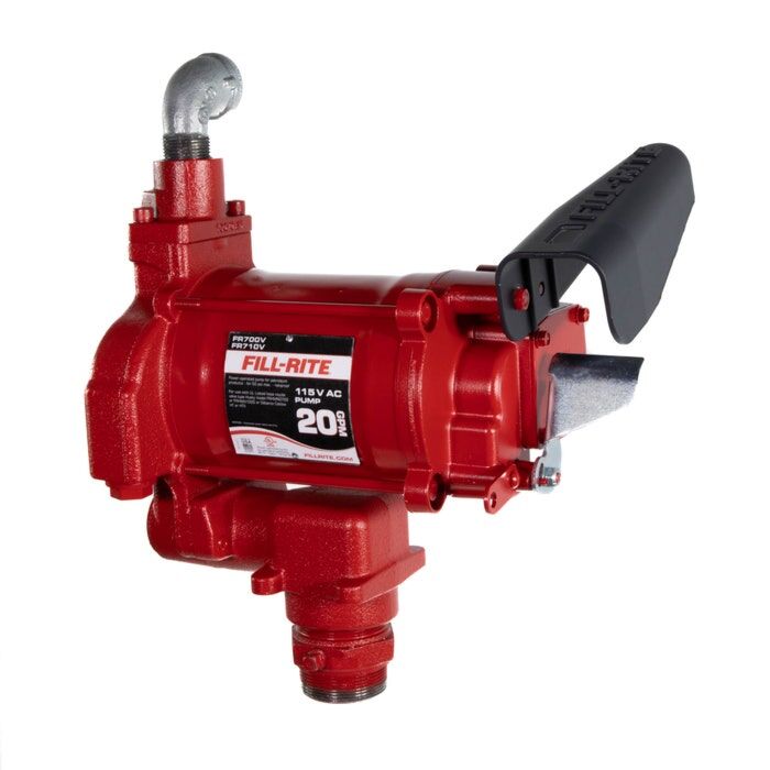 Fill-Rite 115 VAC 20 gpm 1.25 in Heavy Duty Fuel Transfer Pump