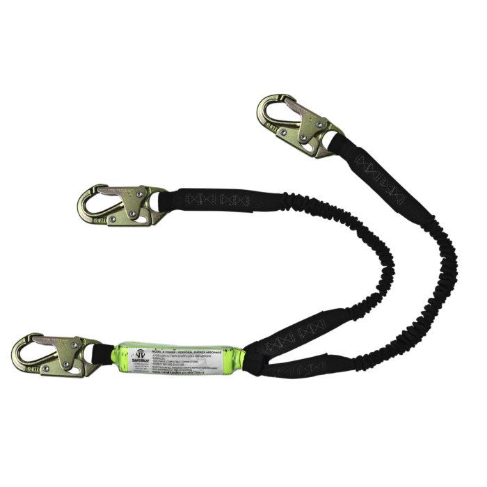 Safewaze 6' Stretch Energy Absorbing Lanyard