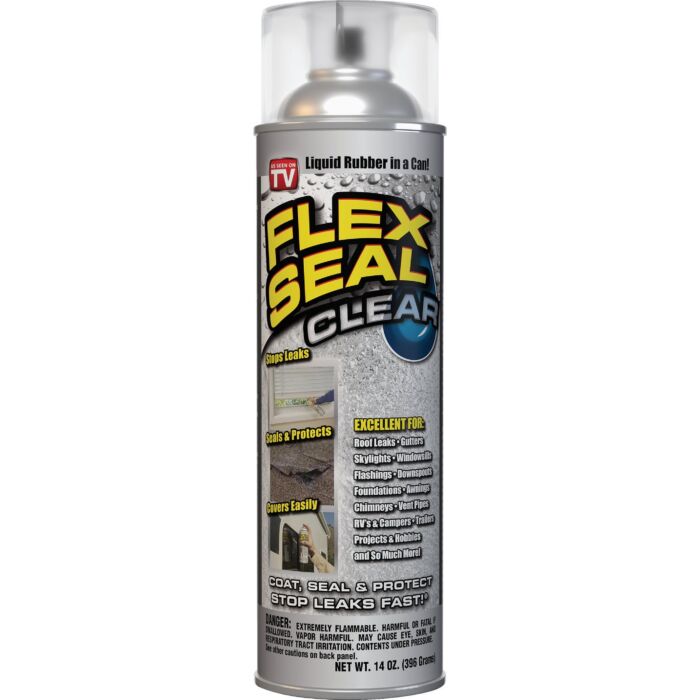 Flex Seal Rubber Sealant Spray (Clear) 14 oz