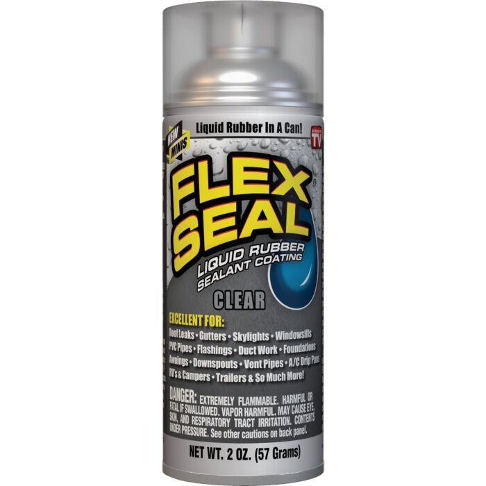 Flex Seal Rubber Sealant Mini Spray (Clear) 2 oz