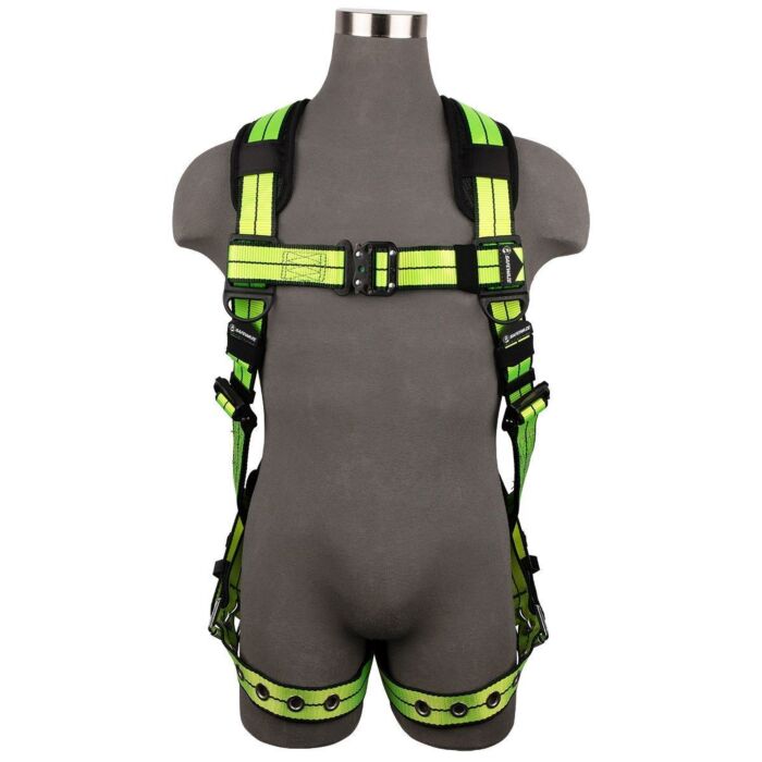 Safewaze Pro+ Full Body Harness: 1D, QC Chest, Tb Legs