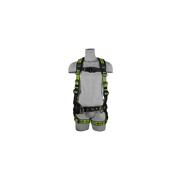 Safewaze FS-FLEX360-2XL 2XL 130-310 lb ANSI/420 lb OSHA BlackConstruction Safety Harness