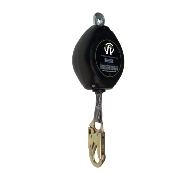 Safewaze 20' Web Retractable With Locking Snap Hook