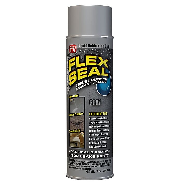 Flex Seal Rubber Spray Sealant (Gray) 14 oz